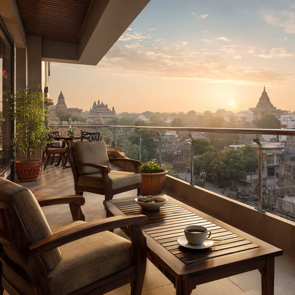 Modern Studio Apartment Interior Design - Ayodhya Premium Living Space