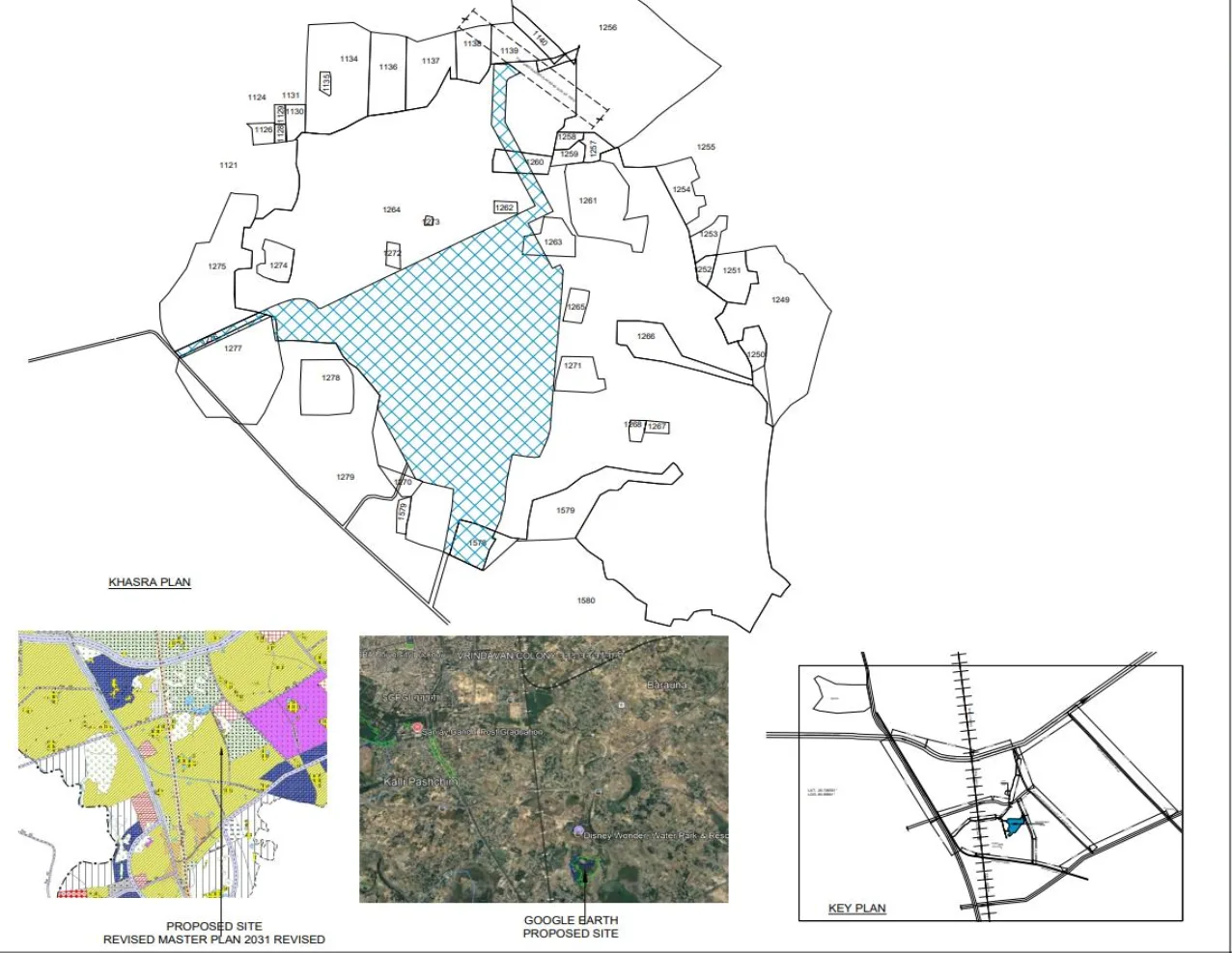 Aumora by Kahlon – Khasra plan and location map, Purseni, Mohanlalganj, Lucknow